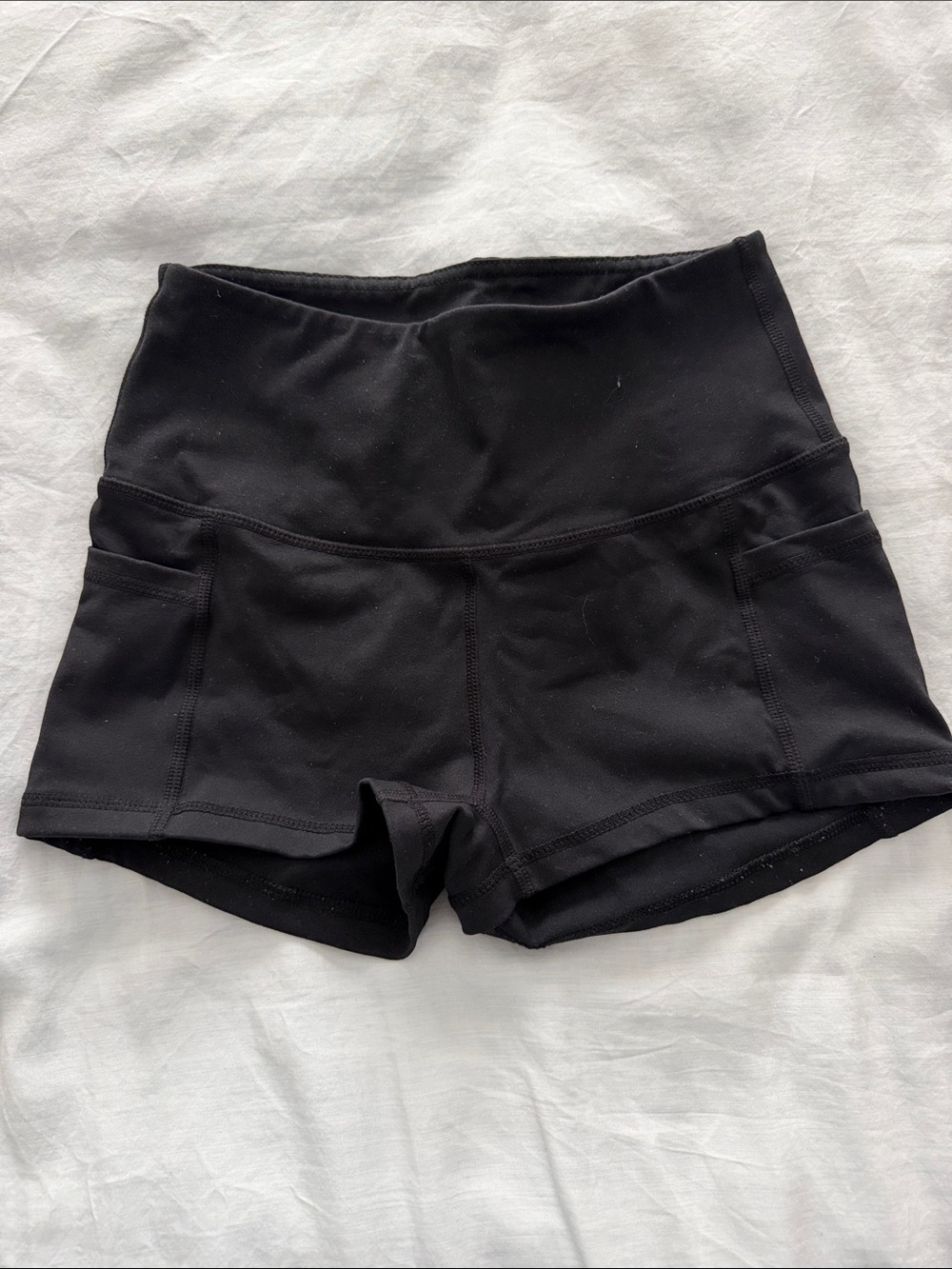 BuffBunny High-Rise Black Women's Active Shorts